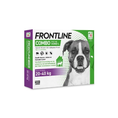 Afbeeldingen van Frontline Combo hond L 20-40 kg 6 pipetten