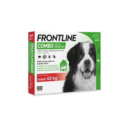 Afbeeldingen van Frontline Combo hond XL > 40 kg 3 pipetten