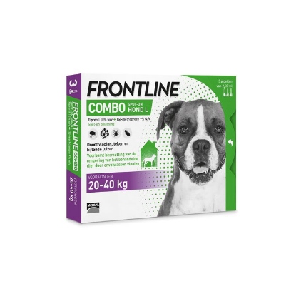 Afbeeldingen van Frontline Combo hond L 20-40 kg 3 pipetten