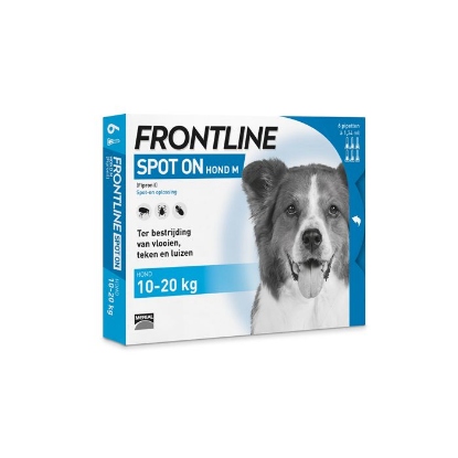 Afbeeldingen van Frontline hond M 10-20 kg 6 pipetten