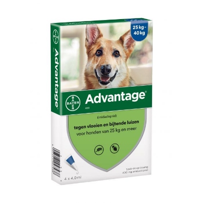 Afbeeldingen van Advantage 400 hond 4 pipetten