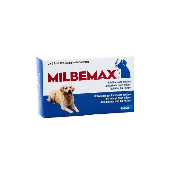 Afbeeldingen van Milbemax hond 4 tabletten