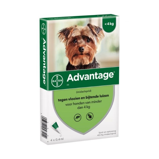 Afbeeldingen van Advantage 40 hond 4 pipetten