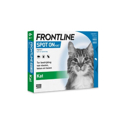 Afbeeldingen van Frontline kat 6 pipetten