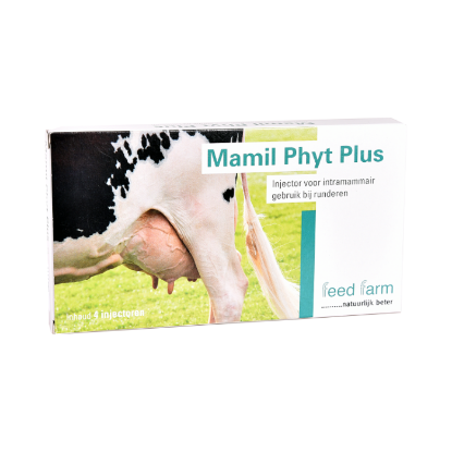 Afbeeldingen van Mastitis injectoren Mamil Phyt Plus 4 stuks 