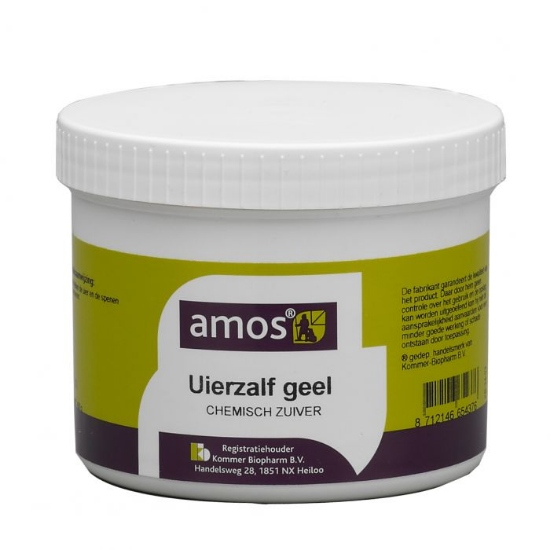 Afbeeldingen van Uierzalf geel Amos 800 gram
