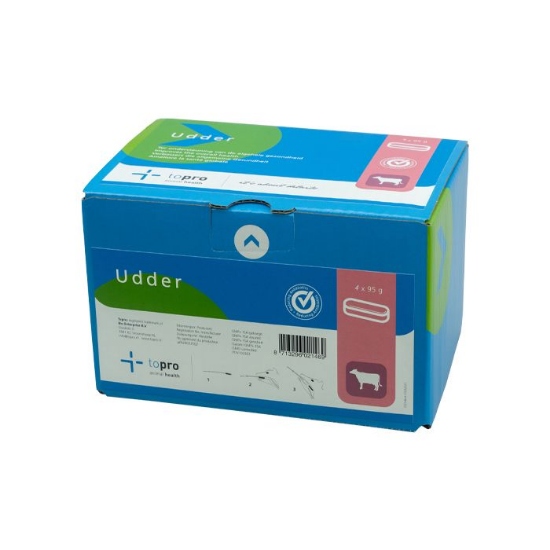 Afbeeldingen van Topro Udder bolus 4 x 95 gram