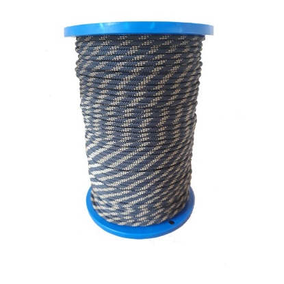 Afbeeldingen van Touw (5mm) t.b.v. hijs-set (breekkracht 1.000kg)