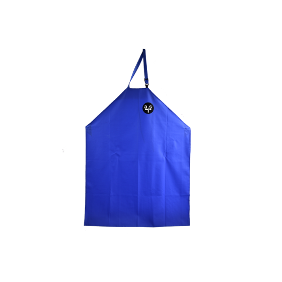 Afbeeldingen van a.s Melkschort blauw 94 x 128 cm