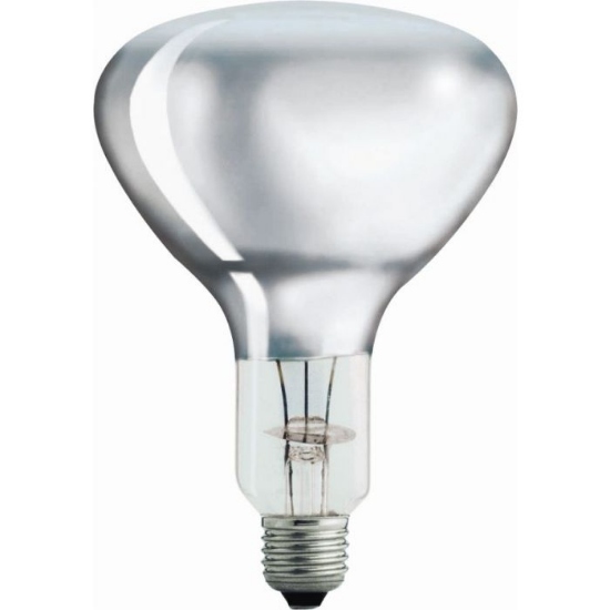 Afbeeldingen van Warmtelamp 150W wit Philips