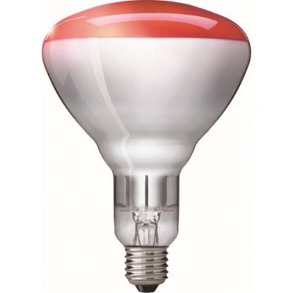 Afbeeldingen van Warmtelamp 150W rood Philips