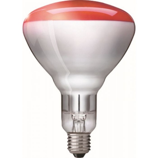 Afbeeldingen van Warmtelamp 150W rood Philips