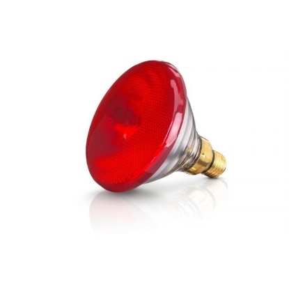 Afbeeldingen van Warmtelamp EB 100W rood Philips