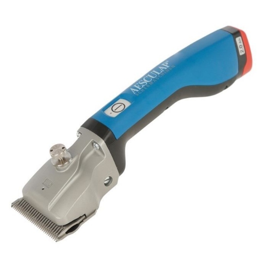 Afbeeldingen van Bonum GT644 incl. accu + 501/502 messen, blauw voor rund