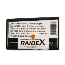 Afbeeldingen van Kleurblok metaal Raidex oranje