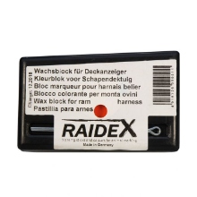 Afbeeldingen van Kleurblok metaal Raidex rood