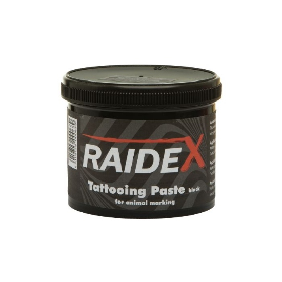 Afbeeldingen van Tatoeëerpasta zwart Raidex 600 gram