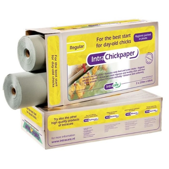 Afbeeldingen van Kuikenpapier Chickpaper 2 rol