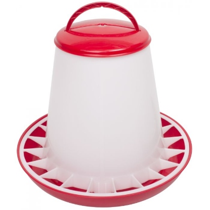 Afbeeldingen van Voerbak met deksel 6 kg
