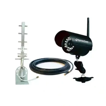 Afbeeldingen van Camerakit (incl. kabels, adapter en antenne) voor horseCam VX
