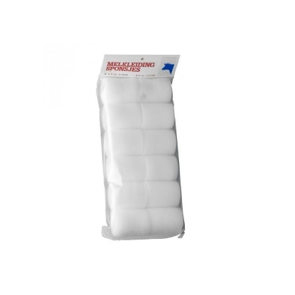 Afbeeldingen van Melkleidingssponsjes 50 mm 10 stuks