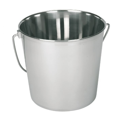 Afbeeldingen van RVS emmer 12,3 l
