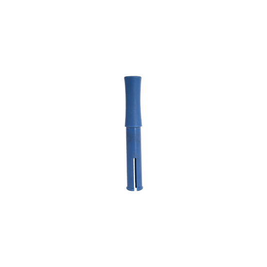 Afbeeldingen van Bundel / wikkelfolie afroller 10 cm blauw plastic