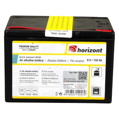 Afbeeldingen van Batterij 9V TURBOMAX AB150