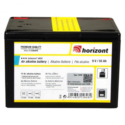 Afbeeldingen van Batterij 9V TURBOMAX AB55
