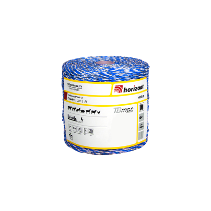 Afbeeldingen van Draad hotSHOCK W9-R wit/blauw