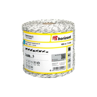 Afbeeldingen van Draad TURBOMAX braided rope D3 (400 mtr.)