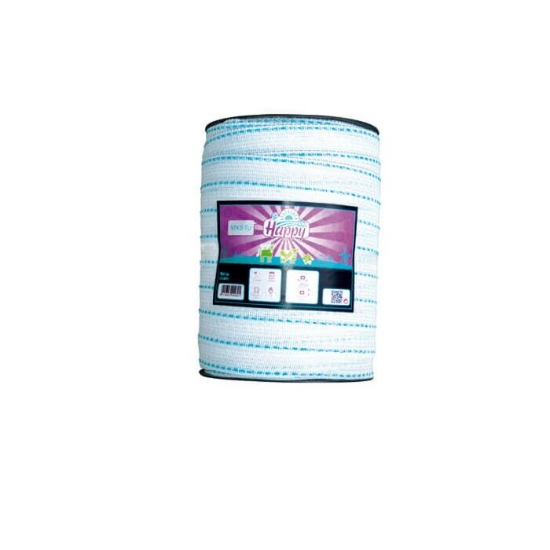 Afbeeldingen van Lint happy TLD T40 wit/turquoise