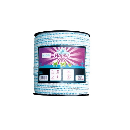 Afbeeldingen van Lint happy TLD T20 wit/turquoise VX
