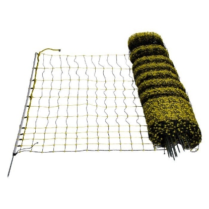 Afbeeldingen van Kippennet 105 cm 50m enkele pen