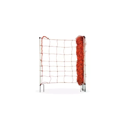 Afbeeldingen van Schapennet 90 cm met dubbele pen