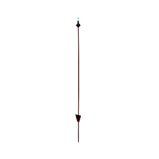 Afbeeldingen van Rantsoenpaal met metalen krul 105 cm 25 stuks