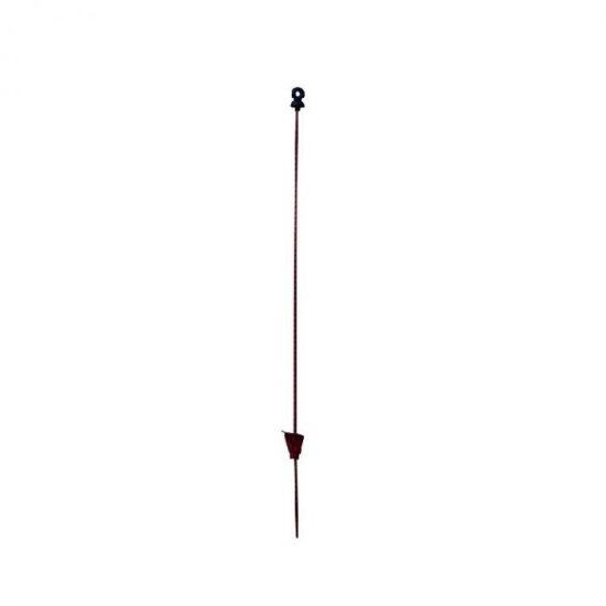 Afbeeldingen van Rantsoenpaal met ringisolator 105 cm 25 stuks
