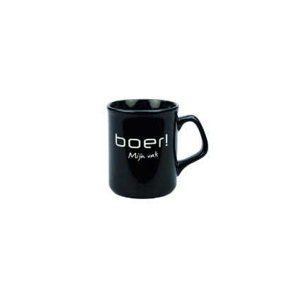 Afbeeldingen van Mok zwart 'Boer! Mijn vak'