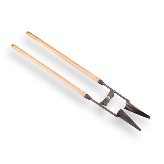 Afbeeldingen van Bollenpoter met 2 lange essen stelen