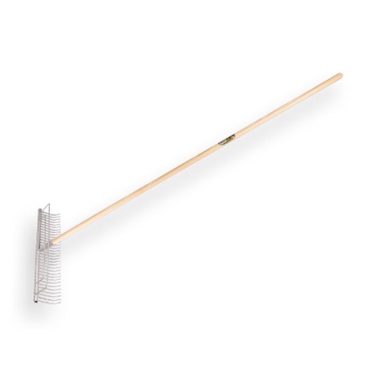Afbeeldingen van Grashark 60 cm breed met steel 170 x 2,8 cm