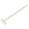 Afbeeldingen van Tuinhark 16t gebogen incl. dul en steel 160 x 2,8 cm