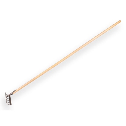 Afbeeldingen van Schoffelhark De Wit breed 20 cm met essen steel 170 cm