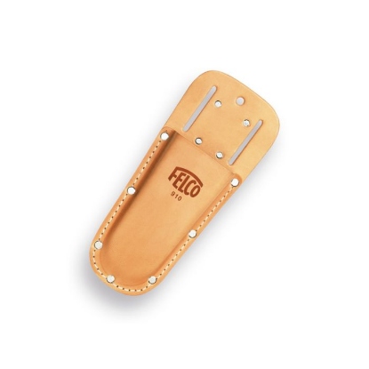Afbeeldingen van Snoeischaarholster leer met sleuf Felco 910