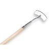 Afbeeldingen van Schoffel rond 16 cm met Atlas steel 160 x 2,8 cm en hilt