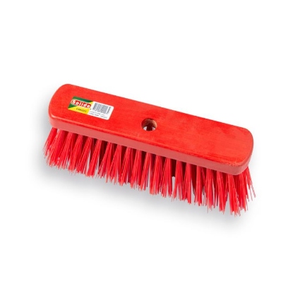 Afbeeldingen van Vervangingsborstel rood 30 cm voor voetenveger