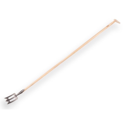 Afbeeldingen van Spork schoffel De Wit 10 cm met essen steel 170 cm