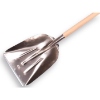 Afbeeldingen van Graanschop Offner aluminium met strip en Atlas knopsteel 130 cm