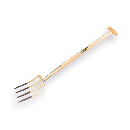 Afbeeldingen van Spitvork Offner STERK brons met Atlas steel 85 cm