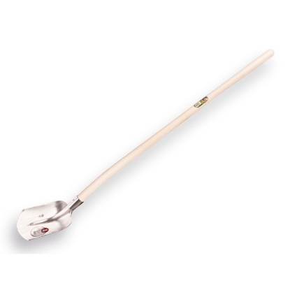 Afbeeldingen van Schepbats 1/2 0 ABC gepolijst met Atlas Batsesteel 130 cm