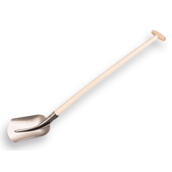 Afbeeldingen van Schepbats Aktie 1/2 0 met essen steel 100 cm